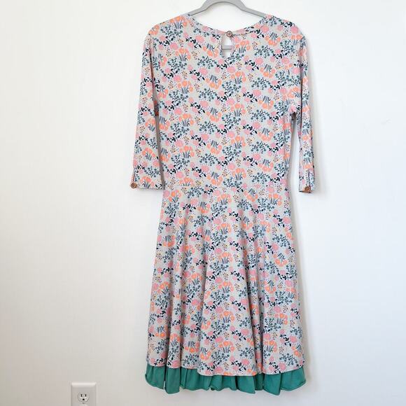 Matilda Jane x Joanna Gaines Down on the Farm Fit & Flare Dress Medium Floral - Picture 6 of 14